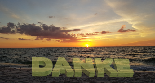 FridayMorningMotivation - Danke