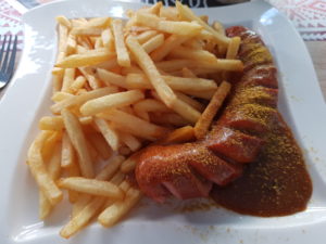 Currywurst rot