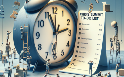 Krisengipfel um 9 Uhr, To-do-Liste um 10