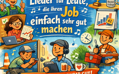 Lieder für Leute, die ihren Job einfach sehr gut machen